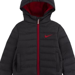 Nwt Nike boys 3t hooded jacket warm with ho
